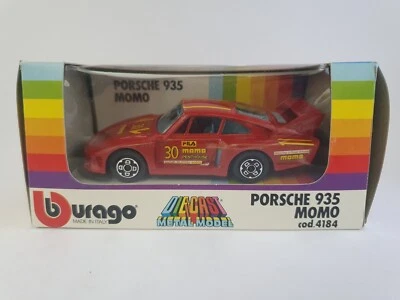 PORSCHE 935 MOMO cod. 4184 - BURAGO 1/43 DIE-CAST METAL MODEL - Immagine 1 di 4