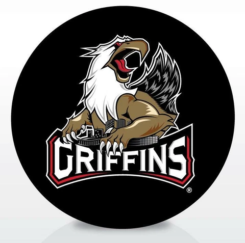 AHL TEAM LOGO style GRAND RAPIDS GRIFFINS 2015-2017 PUCK NEW LOGO LAST1 Cover