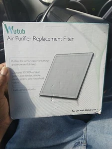 Wutub 3 In 1 Air Purifier Replacement True HEPA Air Filter - Picture 1 of 2
