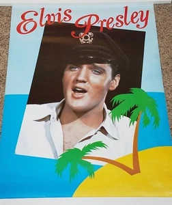 Rare vintage ELVIS PRESLEY poster - copyright 1986 - NEW in sleeve - Picture 1 of 3