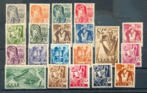Saar 206/25 Juego MNH Perfecto Estado y71106 - Imagen 1 de 1