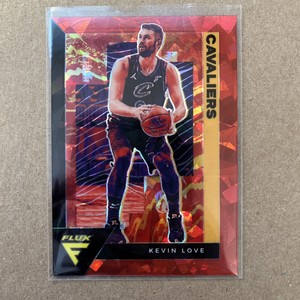 2020-21 Flux Kevin Love Red Cracked Ice Prizm #34 FREE SHIPPING!!