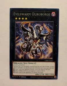 Evilswarm Ouroboros CRBR-EN047 Crossover Breakers 1st Edition - Picture 1 of 1