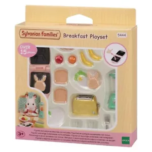 Sylvanian Families Breakfast Playset Dollhouse New in Box Accessories Gift 5444 - Picture 1 of 4