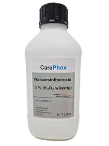 Wasserstoffperoxid 3% H2O2 1 Liter DIY Reinigung Bleichmittel Reagenz - Bild 1 von 1