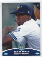 2009 Everett AquaSox (High-A Seattle Mariners) James Jones