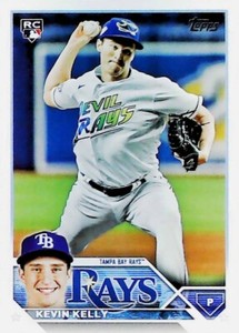 2023 Topps Update US260 KEVIN KELLY ROOKIE CARD TAMPA BAY RAYS         FREE SHIP
