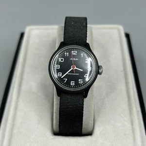 Acqua Camper Manual Watch 28mm Black Dial Vintage - Picture 1 of 15