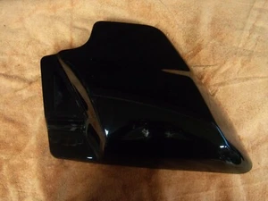Harley Davidson touring FLTR FLH Vivid Black Left Side Cover (PN:66250-09) - Picture 1 of 3
