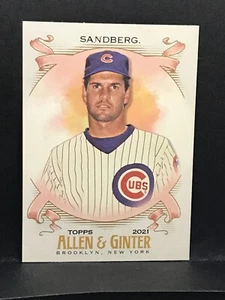 2021 Topps Allen & Ginter's - Ryne Sandberg #49 - Foto 1 di 2