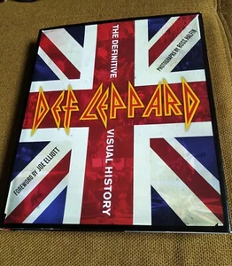 DEF LEPPARD- PHOTOS BY Ross Halfin-The Definitive visual History book. VG - Picture 1 of 1