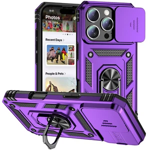 For iPhone 15 Pro Max 14 13 12 11 XR XS Phone Case Heavy Duty Shockproof Cover - Picture 1 of 34