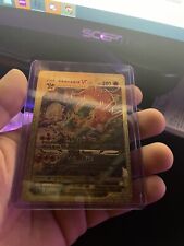Charizard  V Max Gold Metal Pokémon Card Fan Art/Collectible/Gift