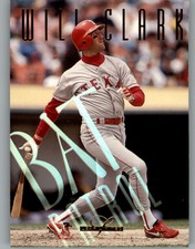 1995 (RANGERS) Leaf Limited Bat Patrol #11 Will Clark