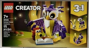 Lego Creator #31125 Fantasy Forest Creatures Gufo - Scoiattolo - Coniglio - Foto 1 di 2