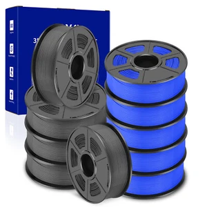 Impresora 3D de filamento JAYO 10 KG PETG gris azul 1,75 mm carrete de alta dureza - Imagen 1 de 8