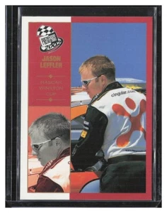 2002 Press Pass Platinum #20 Jason Leffler - Picture 1 of 2