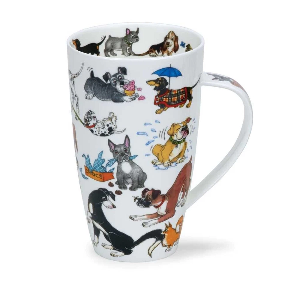 Dunoon Mug Barking Mad Jumbo Mug Henley 0.55L Fine Bone China - Image 1 of 1