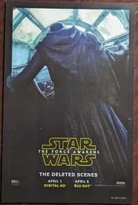WONDEROCON EXCLUSIVE STAR WARS THE FORCE AWAKENS PROMO POSTER XXX/2000 - Imagen 1 de 1