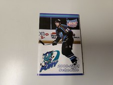 RS20 Muskegon Fury 2000/01 Minor Hockey Pocket Schedule - Woodland Ridge
