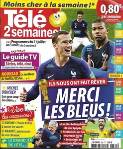 TELE 2 SEMAINES n°380 21/07/2018   Coupe du monde 2018: Merci les Bleus!  - Imagen 1 de 1