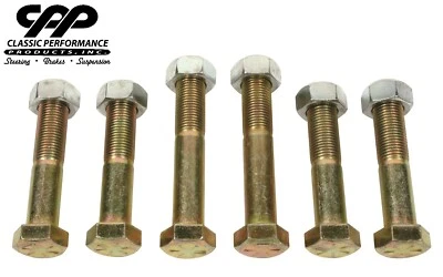 1964-1972 Pontiac GTO Olds Cutlass Buick GS Stock Steering Arm Hardware Bolt Kit - Image 1 of 4