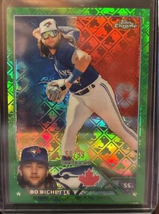 2023 Topps Logofractor Bo Bichette Green Refractor /99  - Picture 1 of 3