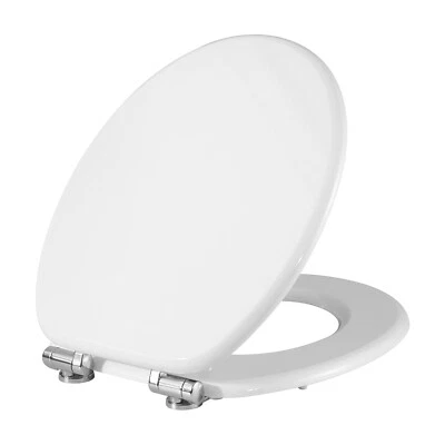 WC-Brille Toilettendeckel WC Sitz Deckel Toilettensitz Absenkautomatik 0466MTG - Bild 1 von 3