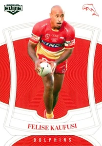 2023 Redcliffe Dolphins NRL TLA Elite Card - Felise Kaufusi - Picture 1 of 3