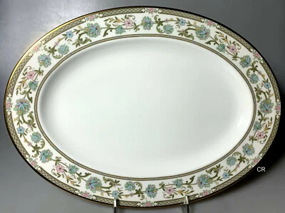 NORITAKE SAKURA 9704 MEDIUM PLATTER 14 1/2" PERFECT - Image 1 of 4