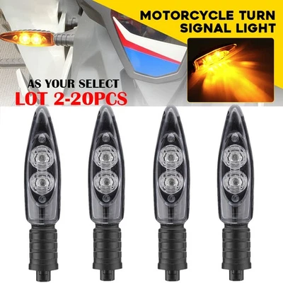 2-20X Front Turn Signal Indicator Light Lamp For BMW G310GS G650GS S1000RR Amber - Image 1 of 4
