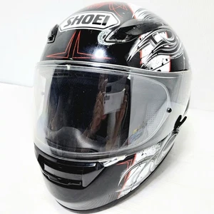 SHOEI XR-1100 HADRON2 BLACK Full Face Helmet Size L Japan Used - Picture 1 of 10