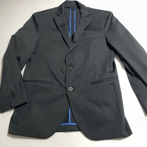 Twillory Blazer Uomo 38S Corto Nero Elasticizzato Performance Cooling Tech - Foto 1 di 11