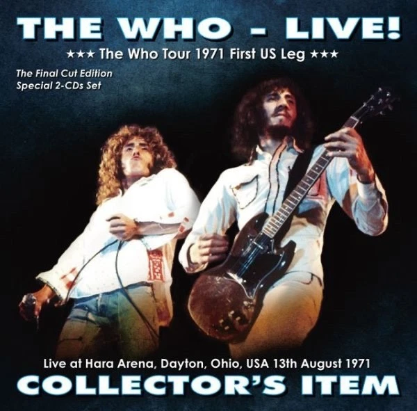 THE WHO - LIVE!: COLLECTOR'S ITEM 2CD  Shipping Free  NEW Foto 1 de 1