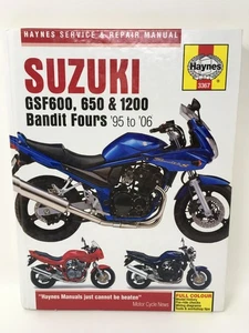 Haynes Service Repair Manual SUZUKI GSF600, 650, 1200, Bandit Fours '95 to '06 - Picture 1 of 3