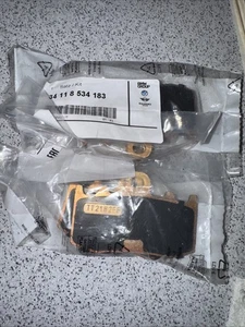 ORIGINAL BMW BREMSBELÄGE VORNE 34118534183 K25 K26 K27 K28 K29 - Bild 1 von 3