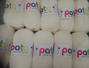 1000g Cygnet Baby Pato Everyday Lovely Cream DK Soft Baby Wool 10 x 100g balls - Picture 1 of 1
