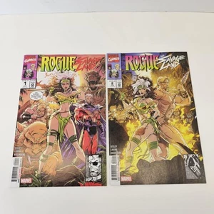 Marvel Comics Rogue Savage Island #1 & #2 prima stampa edizione diretta quasi nuovo - Foto 1 di 9