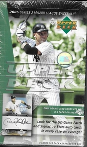2005 Upper Deck series 2 baseball sealed hobby box - Picture 1 of 1