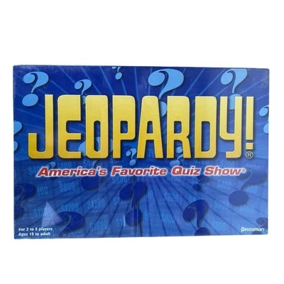 Jeopardy Board Game 2003 By Pressman America’s Favorite Quiz Show New Sealed - Image 1 of 3