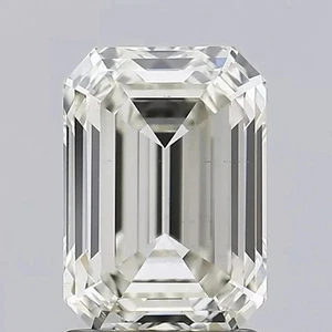 3.24 Ct Lab Grown CVD Diamond Emerald Cut D Color, IF Certified Loose Diamond - Picture 1 of 4