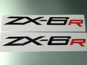 TP ZX-6R ZX6R Calcomanías / Adhesivos para carenados (200mm x 25mm) /1027 - Foto 1 di 1