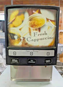 Newco Enterprises Mini Cap-3 Arbeitsplatte kommerzielle 3 Geschmacksrichtungen Cappuccino Maschine - Bild 1 von 7