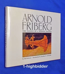 Arnold Friberg The Passion of a Modern Master LDS Book of Mormon Art Ted Schwarz - Picture 1 of 11
