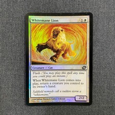 MTG WHITEMANE LION 1x : *FOIL* : Planar Chaos : Common : NM : 2007