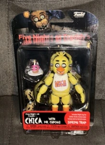 Funko Five Night at Freddy’s{FNAF}Chica🐥W/Mr. Cupcake🧁Action Fig Build A Fig - Picture 1 of 11