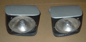 1983 Mazda RX-7 FB Pair R&L Headlight assembly Right Left head light OEM silver - Picture 1 of 20