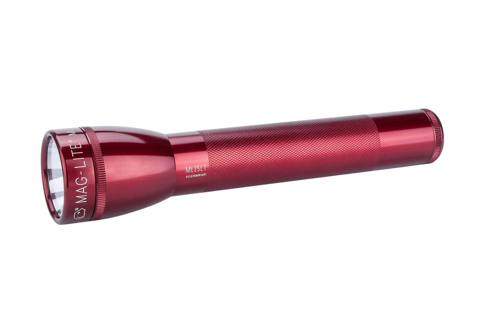 Linterna LED MagLite Roja Celda 3C Ultra Brillante Diseño Compacto Aluminio Resistente Foto 1 de 1