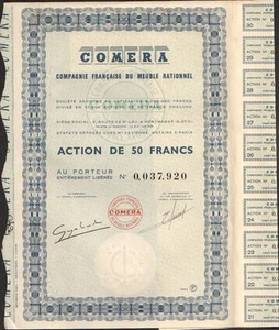 COMERA, Cie Française du Meuble Rationnel (B) - Bild 1 von 1