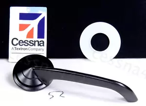 CESSNA Aircraft NEW - Interior Factory MATTE BLACK Door Handle 170 172 182 185 - Picture 1 of 8